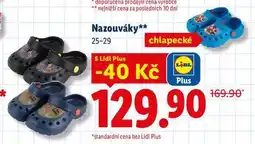Lidl Nazouváky nabídka