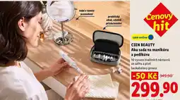 Lidl CIEN BEAUTY hit Aku sada na manikúru a pedikúru nabídka
