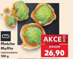 Kaufland Matcha Muffin nabídka