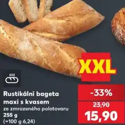Kaufland Rustikální bageta maxi s kvasem nabídka