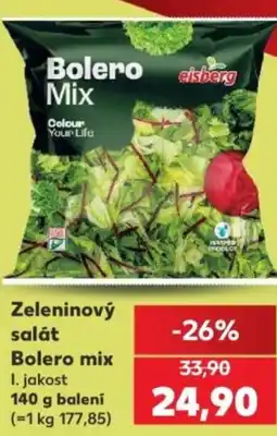 Kaufland Zeleninový salát Bolero mix nabídka
