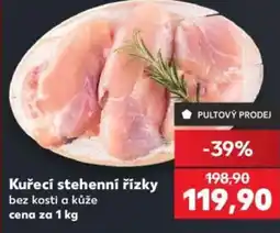 Kaufland Kuřecí stehenní řízky nabídka