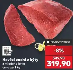 Kaufland Hovězí zadní z kýty nabídka