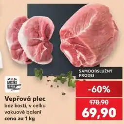 Kaufland Vepřová plec nabídka