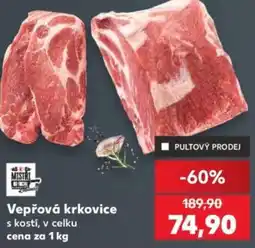 Kaufland Vepřová krkovice nabídka