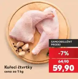 Kaufland Kuřecí čtvrtky nabídka