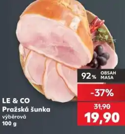 Kaufland LE & CO Pražská šunka nabídka