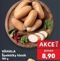 Kaufland VÁHALA Špekáčky klasik nabídka