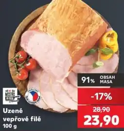 Kaufland Uzené vepřové filé nabídka