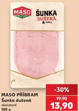 Kaufland MASO PŘÍBRAM Šunka dušená nabídka