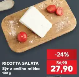 Kaufland RICOTTA SALATA Sýr z ovčího mléka nabídka