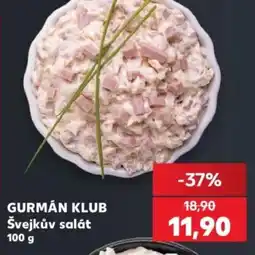 Kaufland GURMÁN KLUB Švejkův salát nabídka