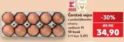 Kaufland Čerstvá vejce nabídka