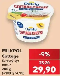 Kaufland MILKPOL Cottage nabídka