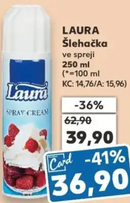 Kaufland LAURA Šlehačka nabídka