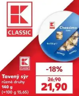 Kaufland Tavený sýr nabídka