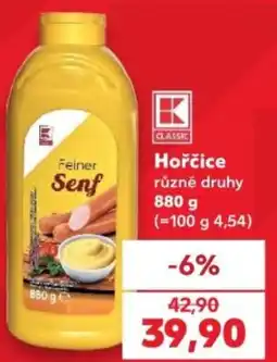 Kaufland Hořčice nabídka
