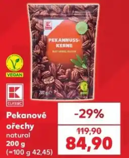 Kaufland Pekanové ořechy natural nabídka