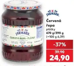 Kaufland Červená řepa plátky nabídka