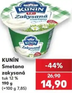 Kaufland KUNIN Smetana zakysaná nabídka