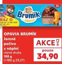 Kaufland OPAVIA BRUMIK Jemné pečivo s náplní nabídka