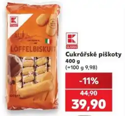 Kaufland Cukrářské piškoty nabídka