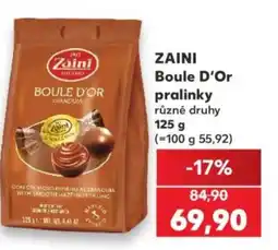 Kaufland ZAINI Boule D'Or pralinky nabídka
