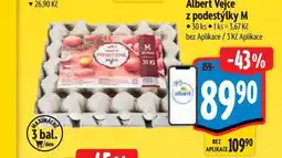 Albert Albert Vejce z podestýlky M albert 30 ks nabídka