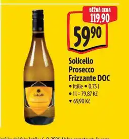 Albert Solicello Prosecco Frizzante DOC nabídka