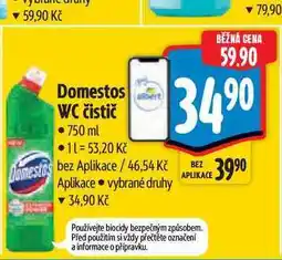 Albert Domestos WC čistič nabídka