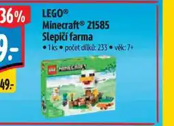 Albert LEGO Minecraft 21585 Slepičí farma nabídka