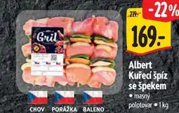 Albert Albert Kuřecí špíz se špekem nabídka