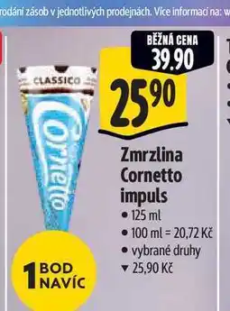 Albert Zmrzlina Cornetto impuls nabídka
