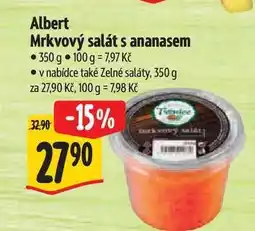 Albert Albert Mrkvový salát s ananasem nabídka