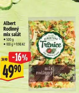 Albert Albert Rodinný mix salát nabídka