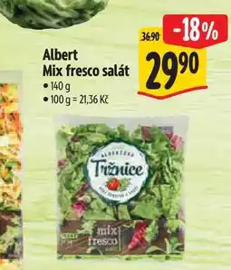 Albert Albert Mix fresco salát nabídka