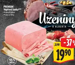 Albert PREMIUM Vepřová šunka nabídka