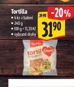 Albert Tortilla 4 ks v balení nabídka