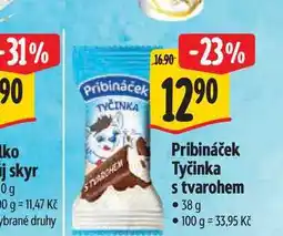 Albert Pribináček Tyčinka s tvarohem nabídka