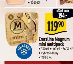 Albert Zmrzlina Magnum mini multipack nabídka
