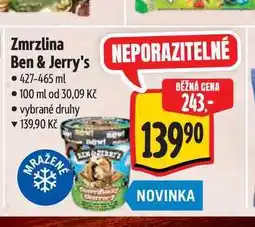 Albert Zmrzlina Ben & Jerry's nabídka