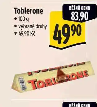 Albert Toblerone nabídka
