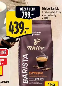 Albert Tchibo Barista zrnková káva nabídka