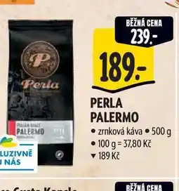 Albert PERLA PALERMO zrnková káva nabídka