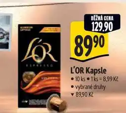Albert L'OR Kapsle 10 ks nabídka