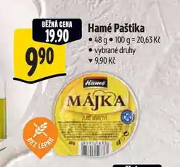 Albert Hamé Paštika nabídka