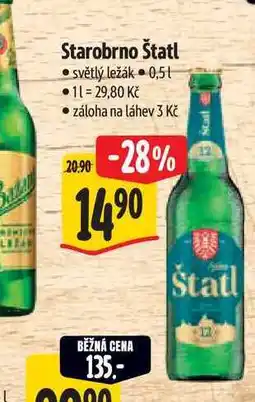 Albert Starobrno Štatl nabídka