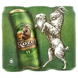 Albert Velkopopovický Kozel 11 pivo ležák světlý 6 x 500ml nabídka