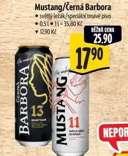 Albert Mustang/Černá Barbora nabídka
