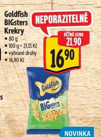 Albert Goldfish BIGsters Krekry nabídka